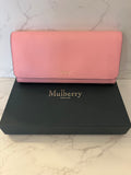 Pre Loved Mulberry Wallet Purse in Rose Pink Leather (As New)