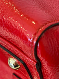 Pre Loved Mulberry Bayswater in Red Crinkle Patent Leather (excellent)