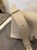 Pre Loved Balenciaga Hourglass Shoulder Bag in Cold Beige Leather