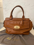 Pre Loved Mulberry Blenheim Tote Bag in Oak