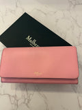 Pre Loved Mulberry Continental Wallet in Rose Pink (as new)