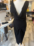 Pre Loved Vivienne Westwood Sleeveless Black Crepe Dress