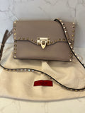 Pre Loved Valentino Garavani Rockstud Leather Crossbody (excellent)