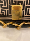 Pre Loved Balmain 1945 small scarf clutch bag
