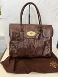 Pre Loved Mulberry Bayswater in Chocolate Brown Congo Leather