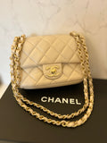Pre Loved Chanel Classic Mini Quilted Flap Handbag (excellent)