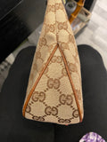 Pre Loved Anita Gucci Monogram Canvas with Bamboo Handle (excellent) **reserved**