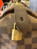 Pre Loved Vintage Louis Vuitton Damier Ebene Speedy 30