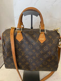 Pre Loved Louis Vuitton Monogram Speedy Bandoulier 30