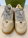 Pre Loved Gucci Screener GG Monogram Sneakers UK 5