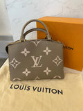 Pre Loved Louis Vuitton Petite Palais Bi Colour Tote Bag (excellent)