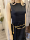 Pre Loved Chanel CC Medallion Gold Tone Chain Belt (excellent)