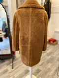 Max Mara Camel Teddy Coat UK 10 - Oversized
