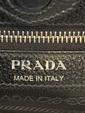 Prada Vitello Danio Hobo Messenger Bag in Black