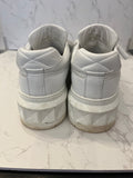 Pre Loved Gents Valentino One Stud Leather Trainers UK 6