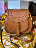 Pre Loved Chloe Hudson Shoulder/Crossbody in Tan (excellent)