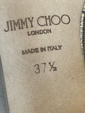Jimmy Choo Azia Glitter Heels UK 4.5