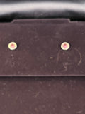 Pre Loved Tiffany & Co Elsa Peretti Silver & Pink Earrings