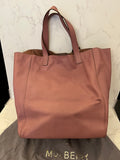 Pre Loved Mulberry Maisie North South Tote in Chalk Pink Leather (excellent)