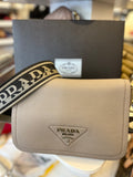 Pre Loved Prada Crossbody in Clay with 2 Straps (excellent)