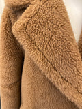 Max Mara Camel Teddy Coat UK 10 - Oversized