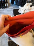 Mulberry Large Antony in Red Grained Leather