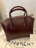 Pre Loved Givenchy Small Burgundy Antigona (excellent)