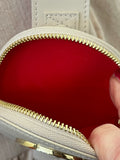 Pre Loved Christian Louboutin Loubila Crossbody Bag in Pale Blush - excellent