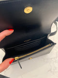 Pre Loved Saint Laurent Cassandra Black Belt Bag