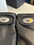 Mulberry Black Leather Gloves