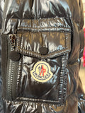 Moncler Black Down Jacket Size 3 fits UK 12-14