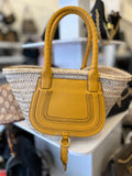 Pre Loved Chloe Marcie Basket Tote Bag (as new)