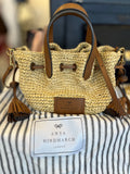 Anya Hindmarch Raffia Bucket Bag with Tassels