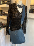 Pre Loved Hermes Evelyn in Dark Teal with Palladium Hardware