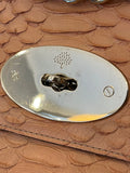 Mulberry Cecily Shoulder Bag in Plaster Pink Exotic Leather