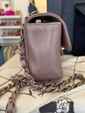 Chanel Classic Mini Quilted Flap Handbag in Lilac