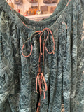 Vivienne Westwood Green Vintage Lace Trouser Suit UK10-12