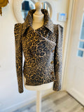 Vivienne Westwood Wool Animal Print Jacket IT44 UK12