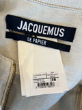 Jacquemus Beige Denim Jacket Fr 38 U.K. 10
