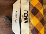 Fendi Sequin Gingham Mini Dress UK 12