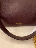 Pre Loved Mulberry Oxblood Winsley Bag