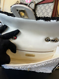 Chanel Classic Flap Bag in Black & White Sequins