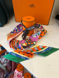 Hermes Silk Twilly Les Murmes de La Foret (reserved)