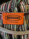 Pre Loved Missoni Fine Knit Stretch Stripe Dress Size S