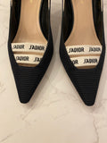 Pre Loved Christian Dior J'Adior Slingback Pumps in Black UK 5.5