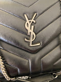 Pre Loved Yves Saint Laurent Lou Lou Bag in Black