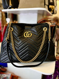 Pre Loved Gucci GG Marmont Matelasse Shoulder Bag