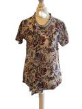 Pre Loved Dolce & Gabbana Tie Neck Top IT 38 UK6-8 (excellent)