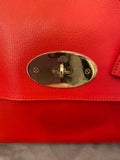 Pre Loved Mulberry Del Rey in Scarlet Red (new)