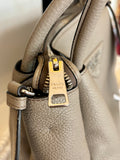 Pre Loved Prada Argilla Vitella Daino leather bag - Excellent